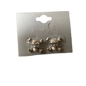 Amuse Skull stud earrings